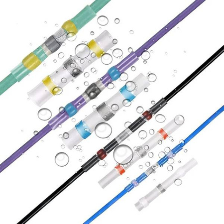 Quick connector with tin 0.25-0.34mm2 - for connecting wires - SST-11