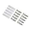 Zestaw 270szt - Konektor żeński męski 6.3/4.8/2.8mm + izolacja silikonowa