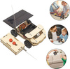 Plywood remote control car - solar powered - DIY Auto - Wooden Educational Toy