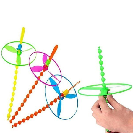 Latające śmigło - 13cm - Helikopter - Wiatraczek - zabawka dla dzieci