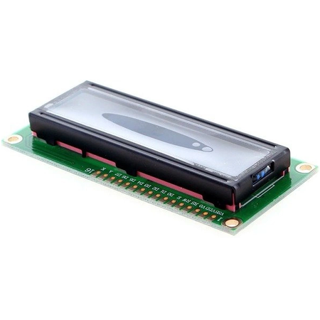 LCD 2x16 blue display with HD44780 controller - QC1602A