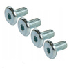 Flat head allen screw M3x4mm - 10 pcs - flat head allen screw