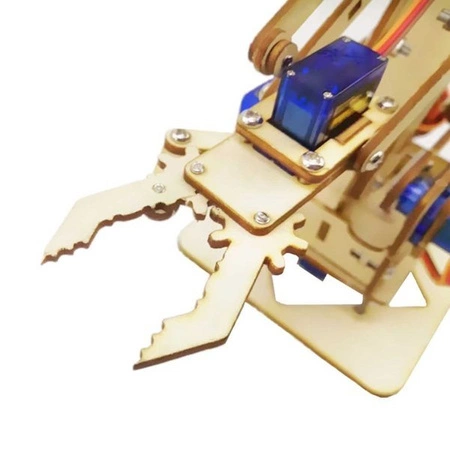 Ramię robota 4 DOF - DIY - model oparty o Projekt edukacyjny Arduino