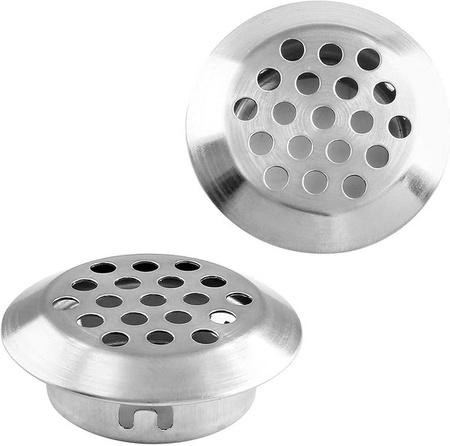 19mm round stainless steel ventilation grille 