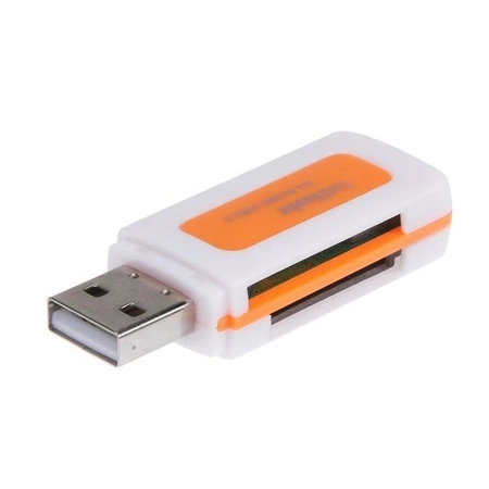 Czytnik USB 2.0 do kart pamięci - All in One - Adapter SD Micro-SD MS M2 TF
