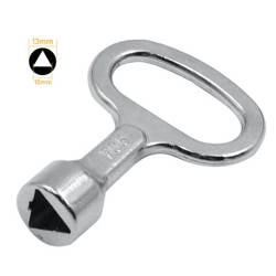 Key for control cabinets - triangle - technical - electrical
