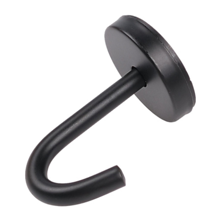 Ceiling hook - long black 55 mm - welded - hanger - bracket 