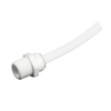 Quick connector for water - straight - 1/4" 6.5mm plug, 12mm threaded socket - hose connector - osmosis