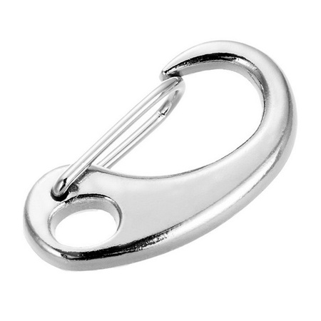 Type C metal carabiner 11x21mm - Carabiner for keys - Survival