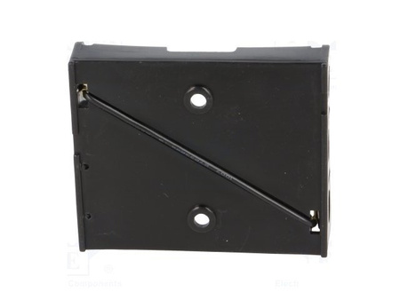Battery basket for 3xAA (R6) batteries with wires - flat open basket BH-331-3D