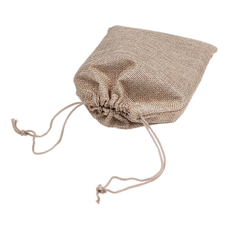 Fabric bag with string 17x23cm - Spice herb pouch