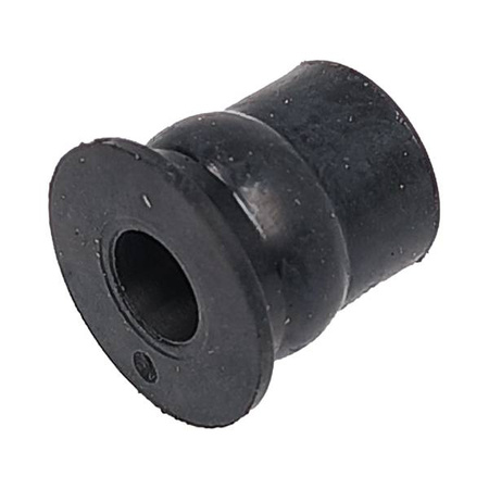 M6x0.8 rubber nut for glass - vibration damping nuts