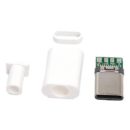 Wtyk USB typu C  2.0 - DIY - montowany na kabel