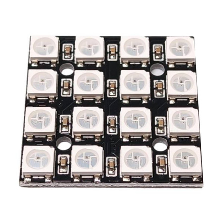 LED lighting 5050 WS2812B - 16 Bits Square - RGB LED module