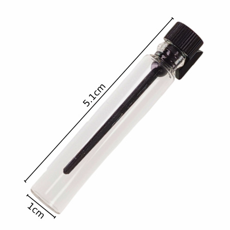Fiolka Szklana Na Perfumy 2ml Butelka Do Perfum Z Aplikatorem 5 sztuk