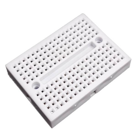 Płytka stykowa 170 pól - SYB-170 - biała - budowa prototypów Arduino