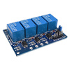 Relay module 4 channels - 5V - 10A/250V - with optoisolation - Arduino