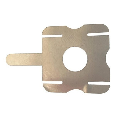 4-cell welding plate - shape 'square' - for soldering and welding 18650 cells