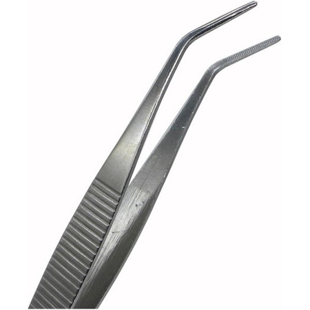 Pęseta 14cm - zakrzywiona - pęseta uniwersalna - pinceta
