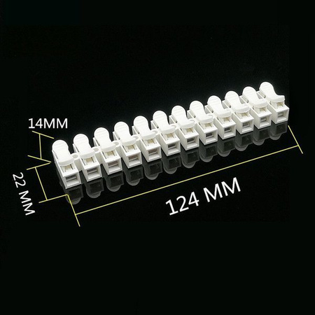 Szybkozłączka oświetleniowa CH12 - 1szt - Złącze zaciskowe na kabel 0.5-2.5mm2