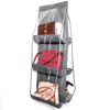 Handbag closet hanging organizer - Hanger - 6 pockets 