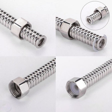 1/2" stainless steel 304 nut for 16mm corrugated pipe