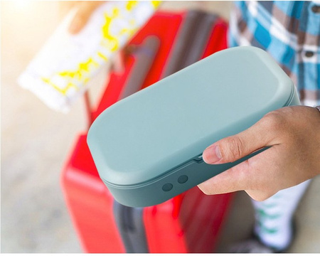 UV sterilizer for phones, masks, instruments - a container for disinfection and sterilization.