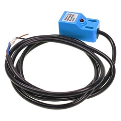 Czujnik indukcyjny zbliżeniowy prostokątny PNP NO - 4mm - 6-36VDC - z przewodem  SN04-P