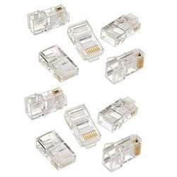 Wtyk RJ45 8P8C - Końcówka 10 szt - Wtyczka do Internetu LAN RJ-45