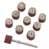 Flap wheel 10x10x3mm - P80 - polishing wheel