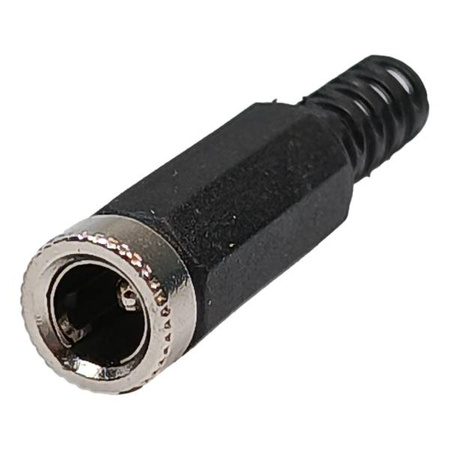 Gniazdo zasilania DC 2,1/5,5mm - na kabel - Jack 5.5x2.1