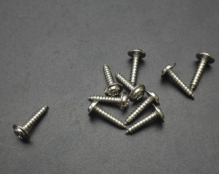 Wkręt podkładkowy 3,0x18mm - Blachowkręt - 10 szt - płaska główka - PWA1.7X4X5