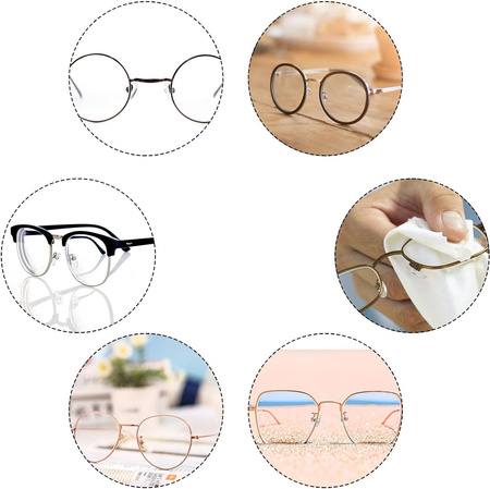 Set of replacement nose pads for glasses - 35 pairs - silicone nose pads.
