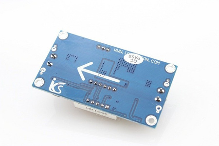 Przetwornica LM2596S z woltomierzem - DC-DC 2-35V - 3A - step-down - do FPV.