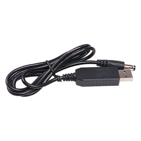 Zasilacz 12V z wtyku USB - 5V na 12V - DC 5.5/2.5mm